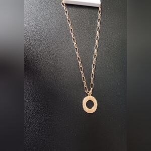 Initial Pendant Necklace (NWT)